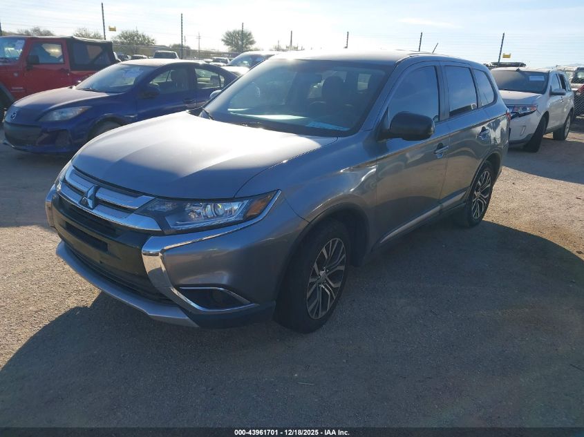 2016 Mitsubishi Outlander Es VIN: JA4AD2A39GZ050912 Lot: 43961701