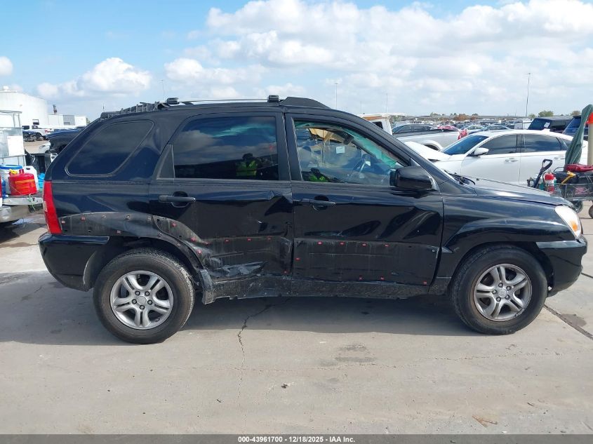 2008 Kia Sportage Ex V6 VIN: KNDJF723187492141 Lot: 43961700