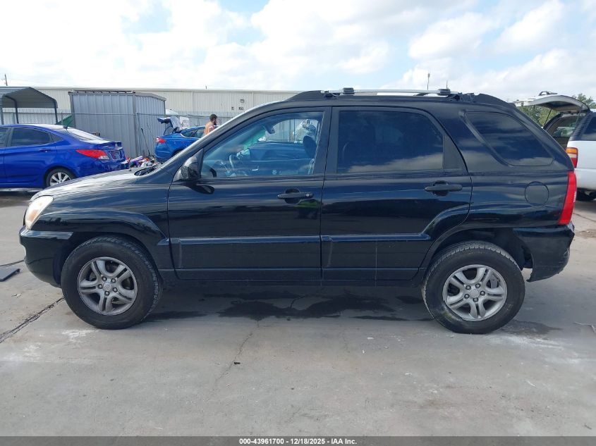 2008 Kia Sportage Ex V6 VIN: KNDJF723187492141 Lot: 43961700