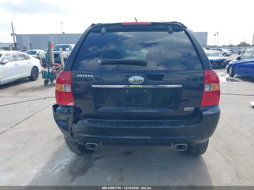 2008 Kia Sportage Ex V6 VIN: KNDJF723187492141 Lot: 43961700