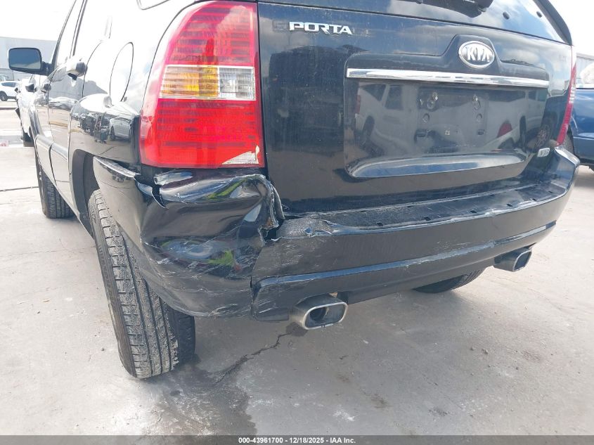 2008 Kia Sportage Ex V6 VIN: KNDJF723187492141 Lot: 43961700