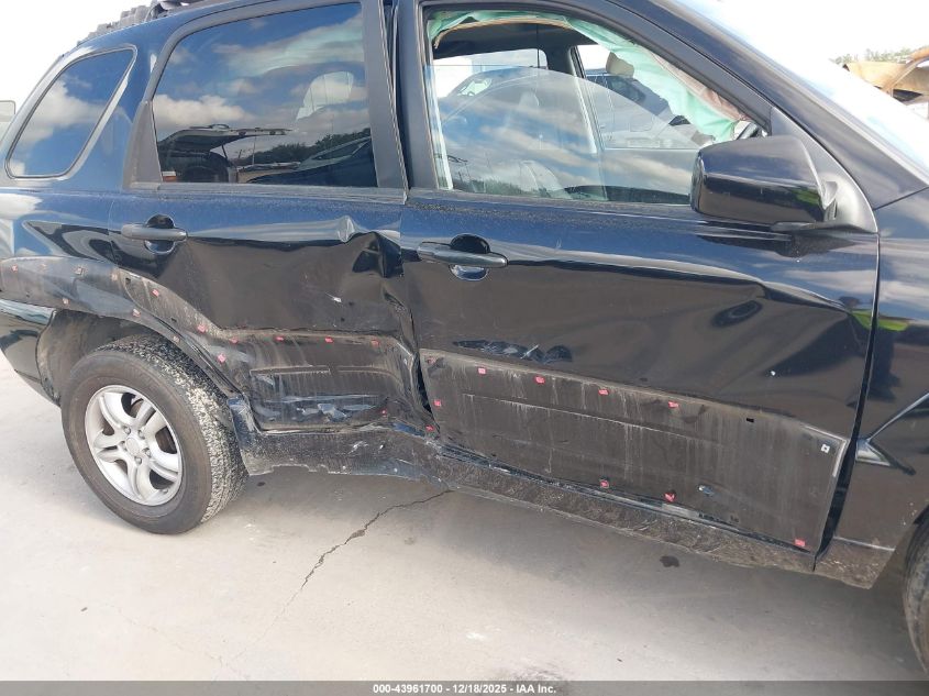 2008 Kia Sportage Ex V6 VIN: KNDJF723187492141 Lot: 43961700