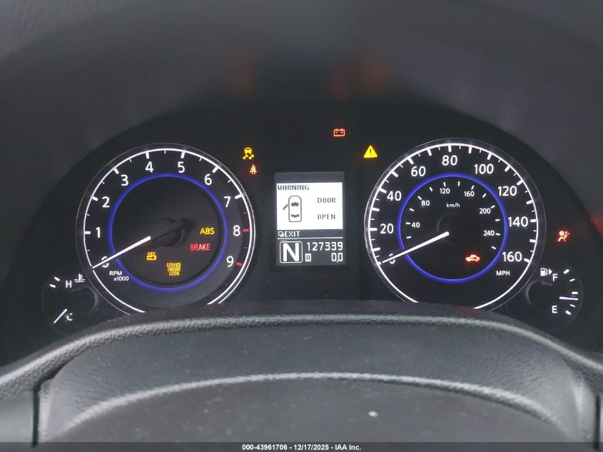 2013 Infiniti G37 Journey VIN: JN1CV6AP0DM712555 Lot: 43961706