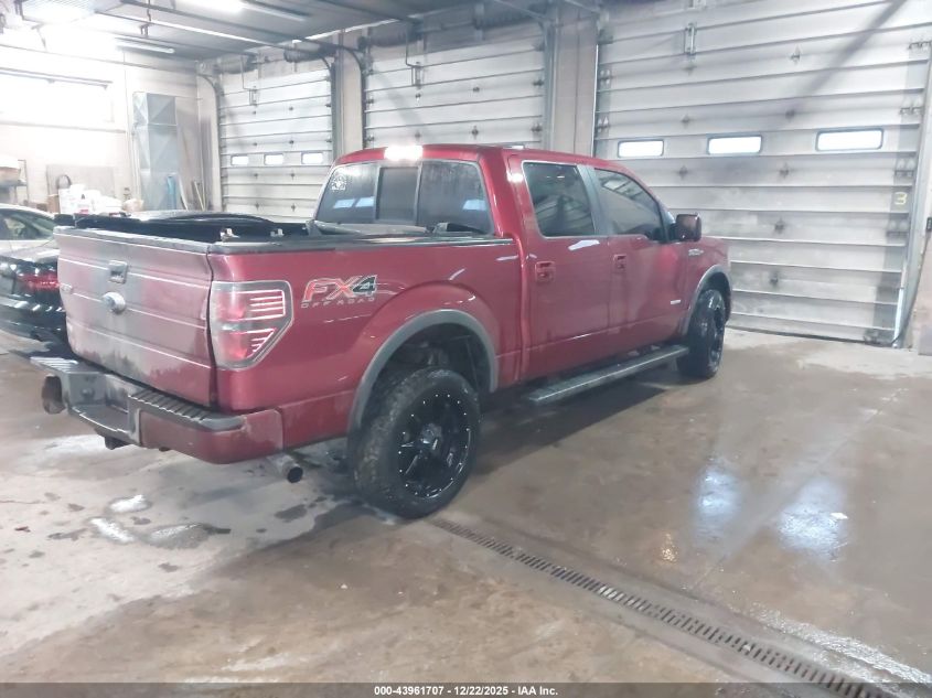 2013 Ford F-150 Fx4 VIN: 1FTFW1ET3DFA02734 Lot: 43961707