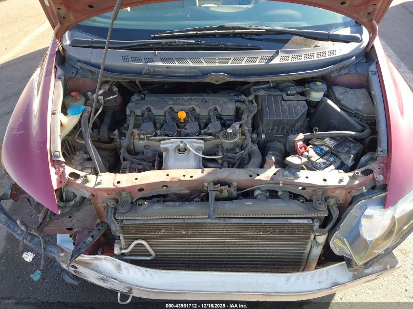 2008 Honda Civic Lx VIN: 2HGFA16598H528306 Lot: 43961712