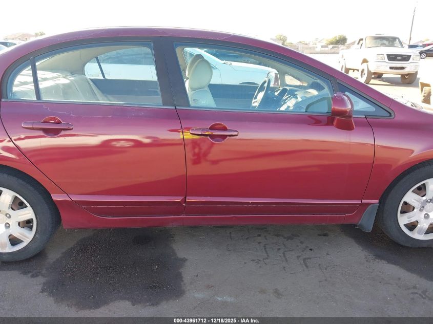 2008 Honda Civic Lx VIN: 2HGFA16598H528306 Lot: 43961712