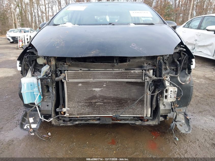 2012 Toyota Prius Two VIN: JTDKN3DU1C5455780 Lot: 43961714