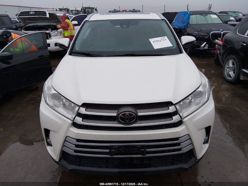 2018 Toyota Highlander Xle VIN: 5TDKZRFH0JS282686 Lot: 43961715