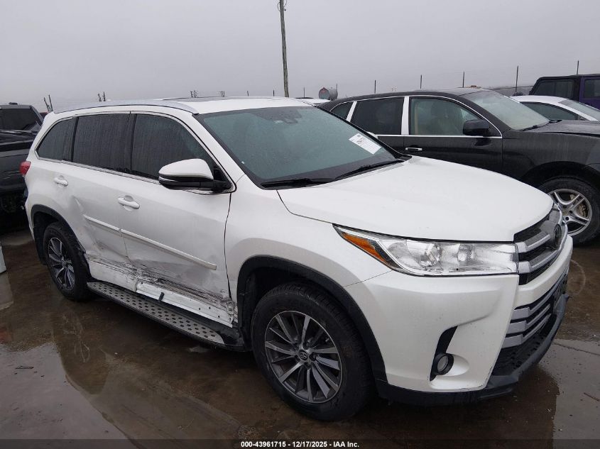2018 Toyota Highlander Xle VIN: 5TDKZRFH0JS282686 Lot: 43961715