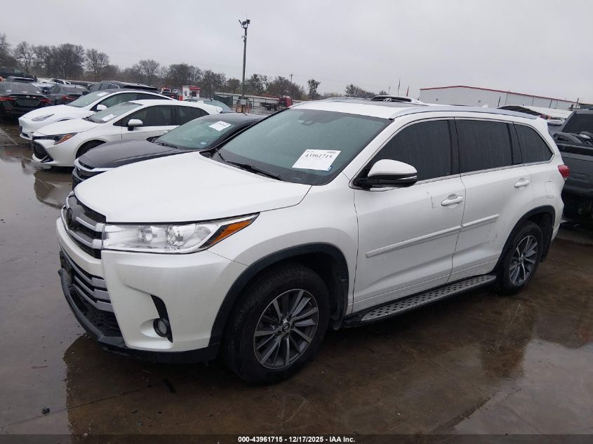 2018 Toyota Highlander Xle VIN: 5TDKZRFH0JS282686 Lot: 43961715