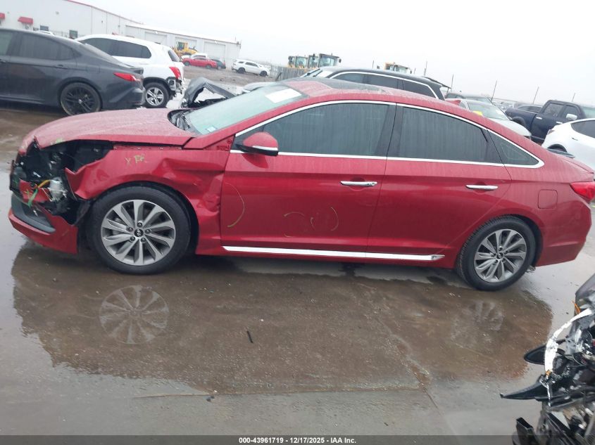 2016 Hyundai Sonata Sport VIN: 5NPE34AF6GH400407 Lot: 43961719