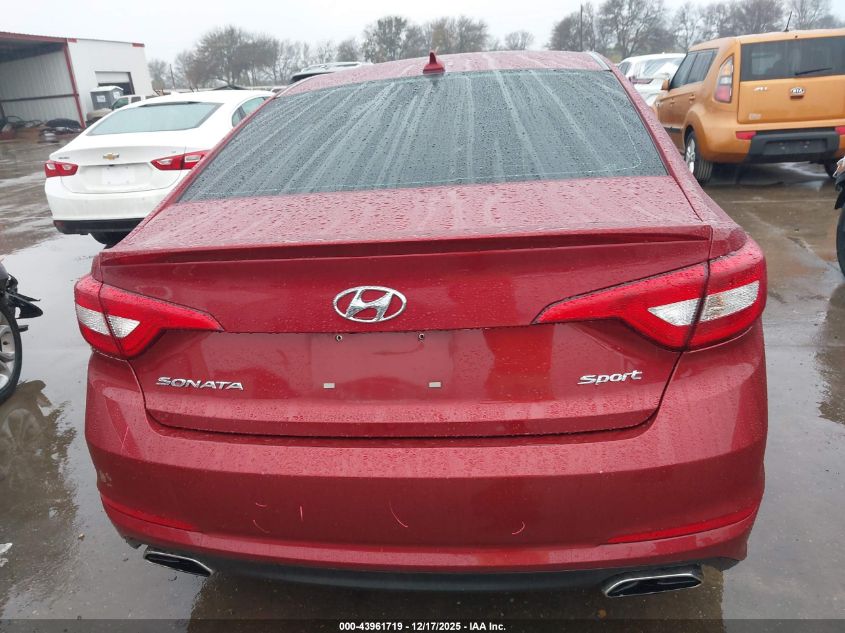2016 Hyundai Sonata Sport VIN: 5NPE34AF6GH400407 Lot: 43961719