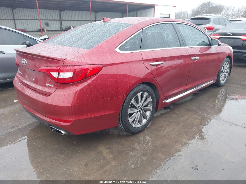 2016 Hyundai Sonata Sport VIN: 5NPE34AF6GH400407 Lot: 43961719