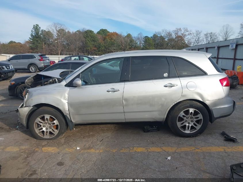 2008 Acura Mdx Technology Package VIN: 2HNYD28348H539305 Lot: 43961723