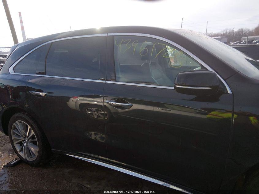 2017 Acura Mdx Technology Package VIN: 5FRYD4H51HB027962 Lot: 43961728