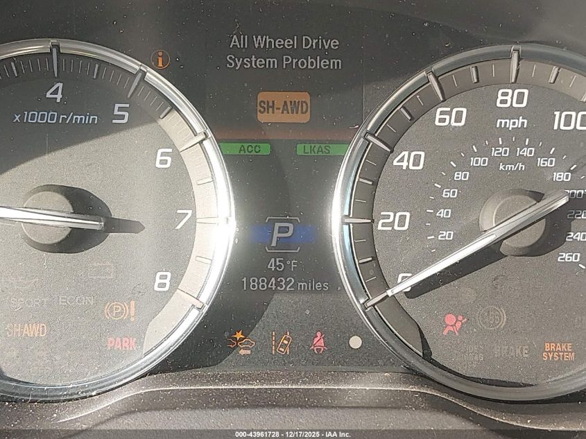 2017 Acura Mdx Technology Package VIN: 5FRYD4H51HB027962 Lot: 43961728