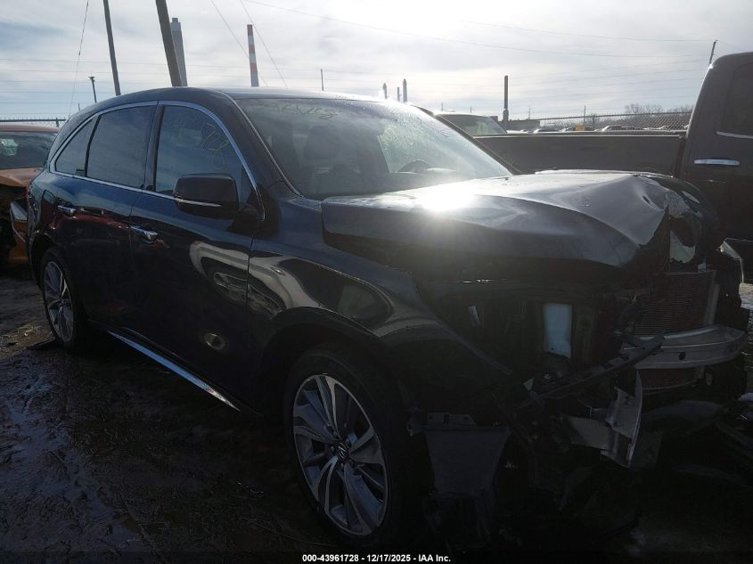 2017 Acura Mdx Technology Package VIN: 5FRYD4H51HB027962 Lot: 43961728