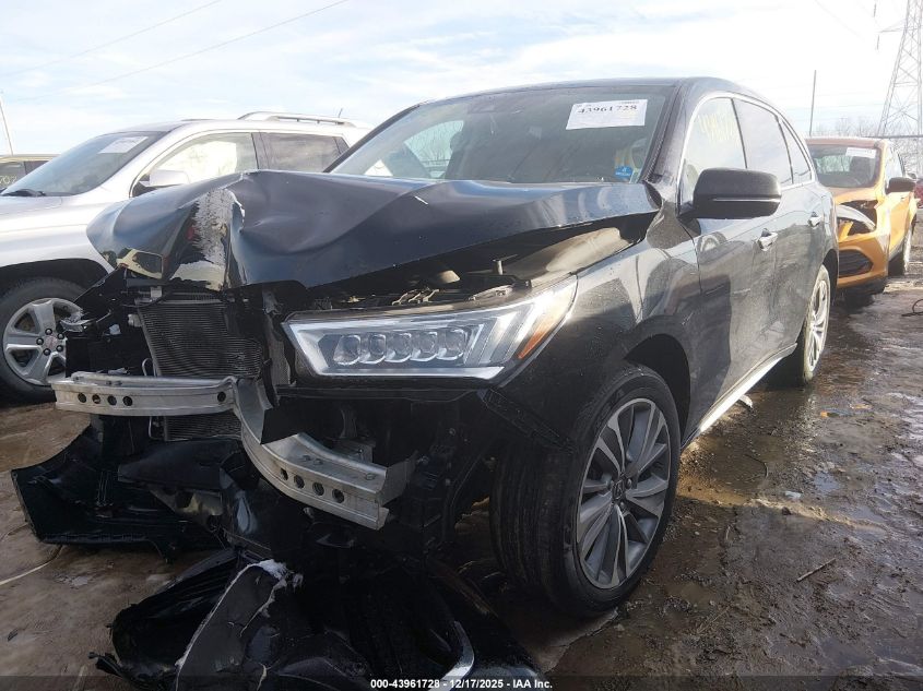 2017 Acura Mdx Technology Package VIN: 5FRYD4H51HB027962 Lot: 43961728