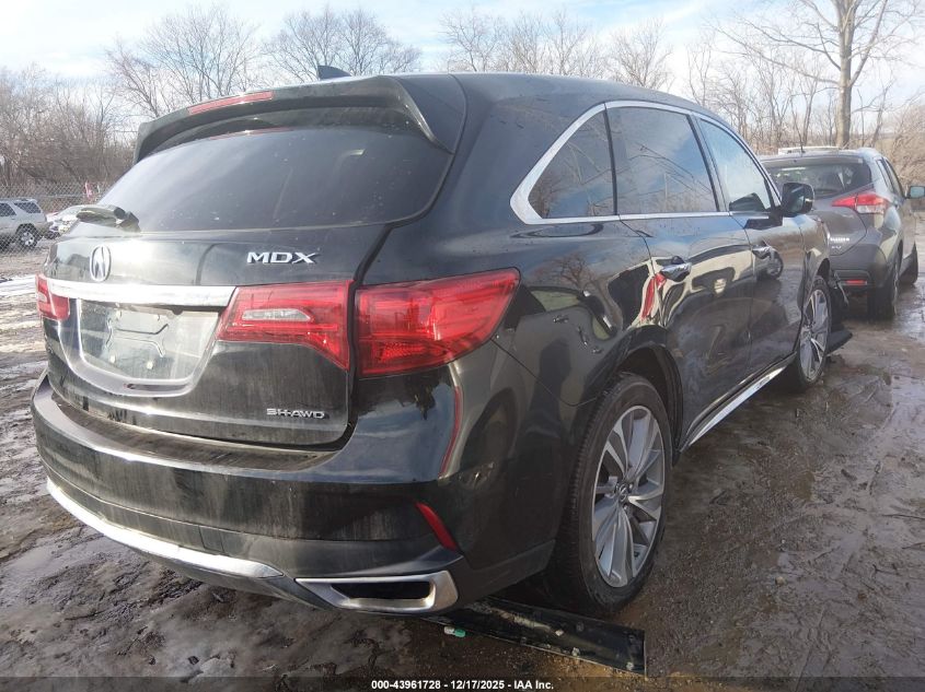 2017 Acura Mdx Technology Package VIN: 5FRYD4H51HB027962 Lot: 43961728
