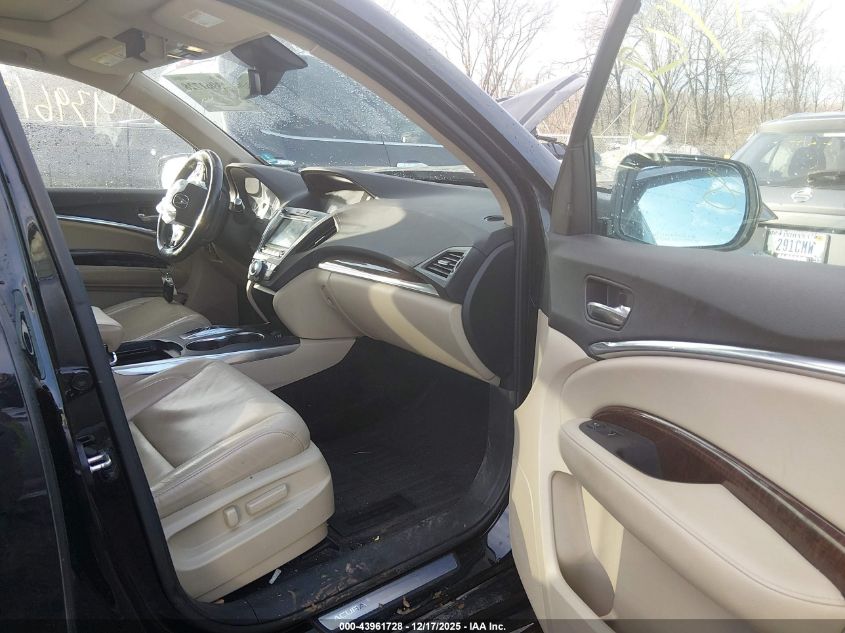 2017 Acura Mdx Technology Package VIN: 5FRYD4H51HB027962 Lot: 43961728