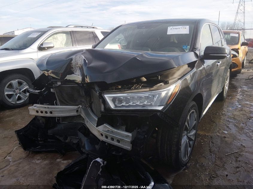 2017 Acura Mdx Technology Package VIN: 5FRYD4H51HB027962 Lot: 43961728