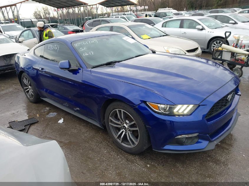 2016 Ford Mustang Ecoboost VIN: 1FA6P8TH4G5265819 Lot: 43961729