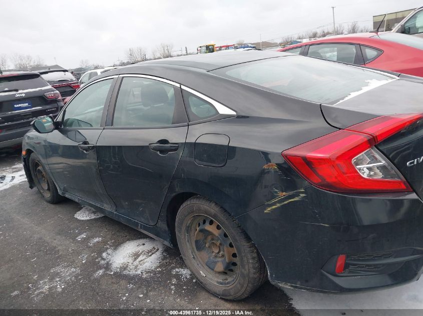 2016 Honda Civic Lx VIN: 19XFC2F57GE043932 Lot: 43961735