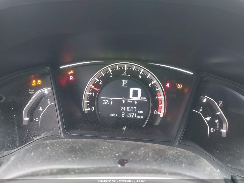 2016 Honda Civic Lx VIN: 19XFC2F57GE043932 Lot: 43961735