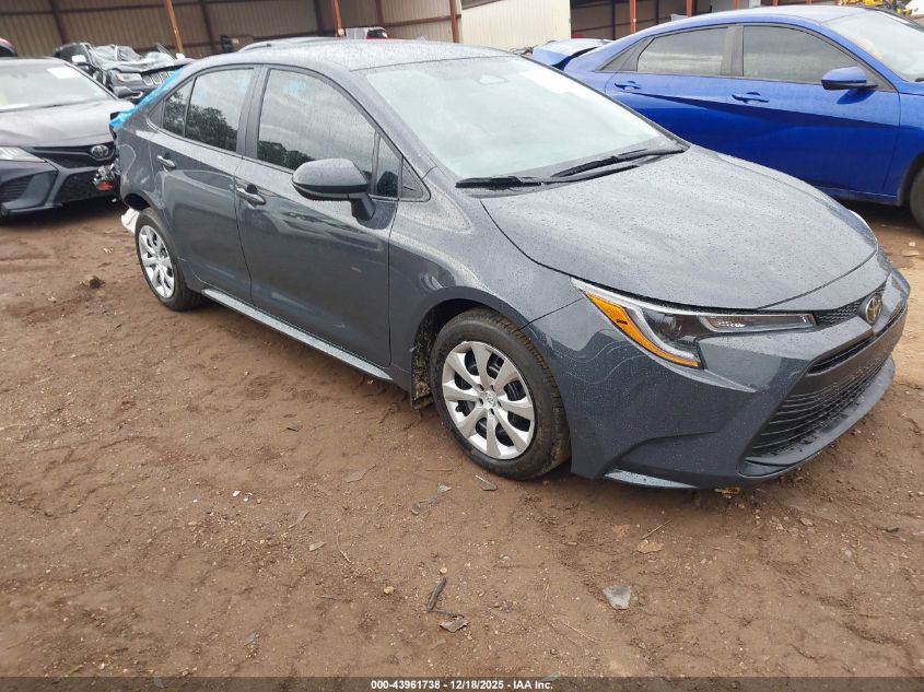 2026 Toyota Corolla Le VIN: 5YFB4MDE1TP371012 Lot: 43961738