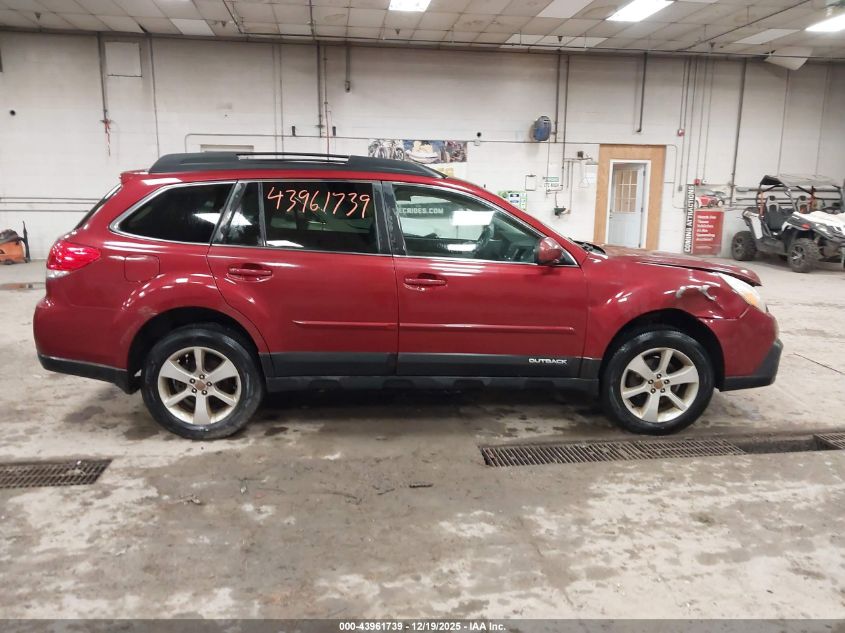 2014 Subaru Outback 2.5I Premium VIN: 4S4BRBCC1E1306153 Lot: 43961739