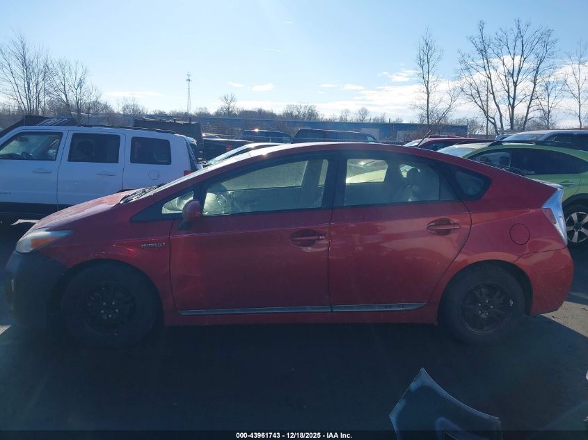 2013 Toyota Prius Four VIN: JTDKN3DU5D0342834 Lot: 43961743