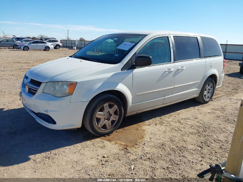 2012 Dodge Grand Caravan Se/Avp VIN: 2C4RDGBG8CR419836 Lot: 43961744