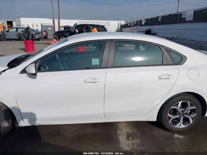 2021 Kia Forte Lxs VIN: 3KPF24ADXME406653 Lot: 43961753