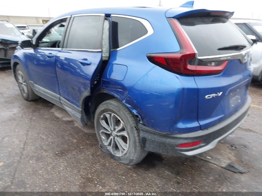 2021 Honda Cr-V 2Wd Ex VIN: 7FARW1H51ME007725 Lot: 43961759