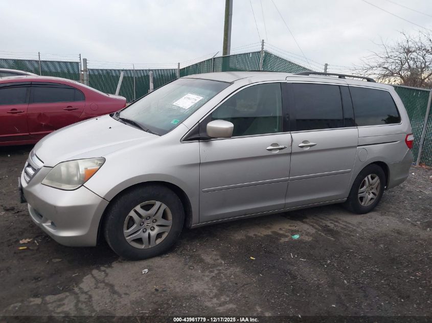 2007 Honda Odyssey Ex VIN: 5FNRL38497B455769 Lot: 43961779
