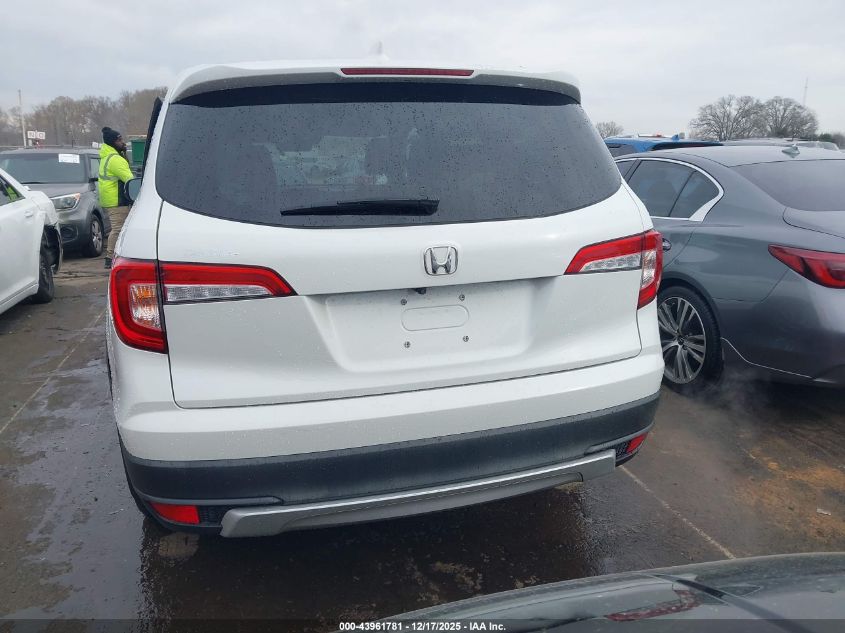 2020 Honda Pilot 2Wd Ex-L VIN: 5FNYF5H52LB020433 Lot: 43961781