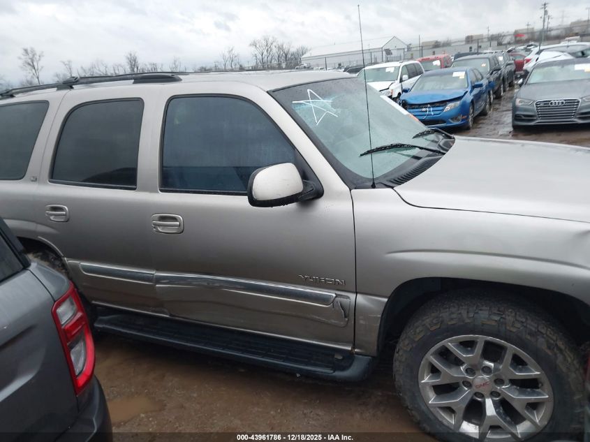 2001 GMC Yukon Slt VIN: 1GKEK13T51R168164 Lot: 43961786