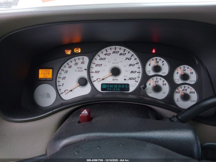 2001 GMC Yukon Slt VIN: 1GKEK13T51R168164 Lot: 43961786