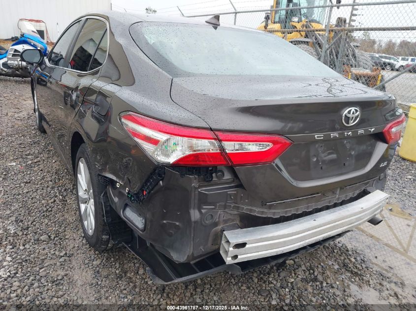 2019 Toyota Camry Le VIN: 4T1B11HK0KU178953 Lot: 43961787
