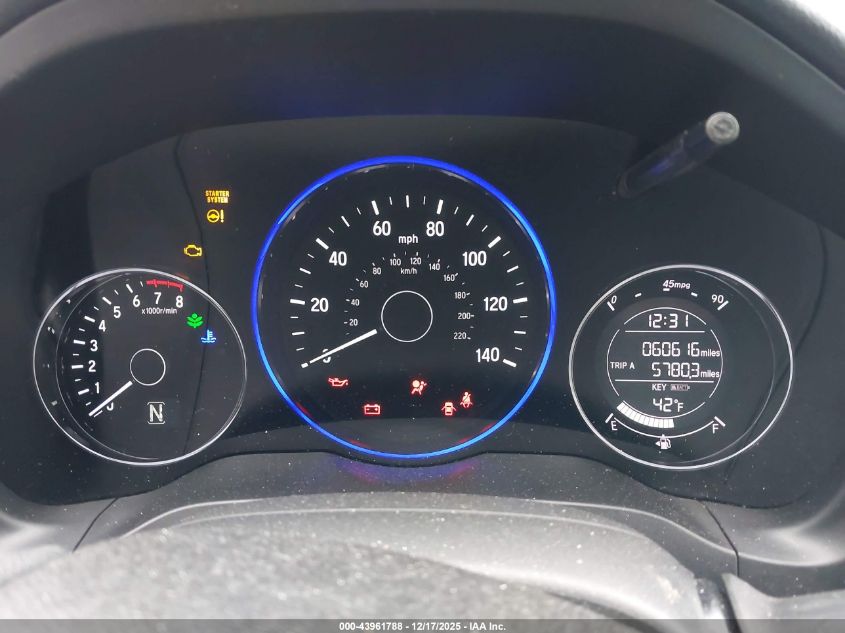 2018 Honda Hr-V Ex VIN: 3CZRU6H53JG700147 Lot: 43961788