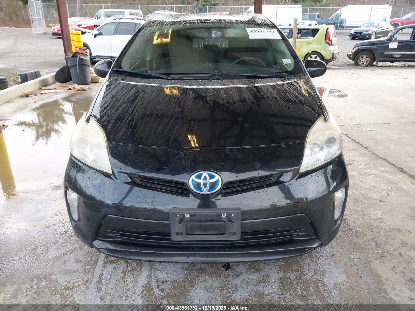 2013 Toyota Prius Two VIN: JTDKN3DU9D5585310 Lot: 43961792