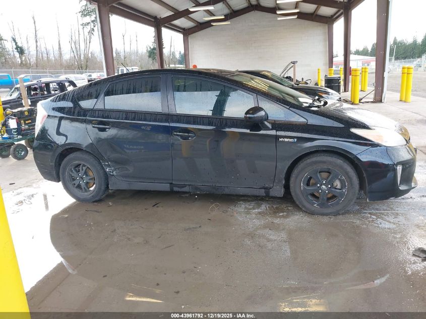 2013 Toyota Prius Two VIN: JTDKN3DU9D5585310 Lot: 43961792