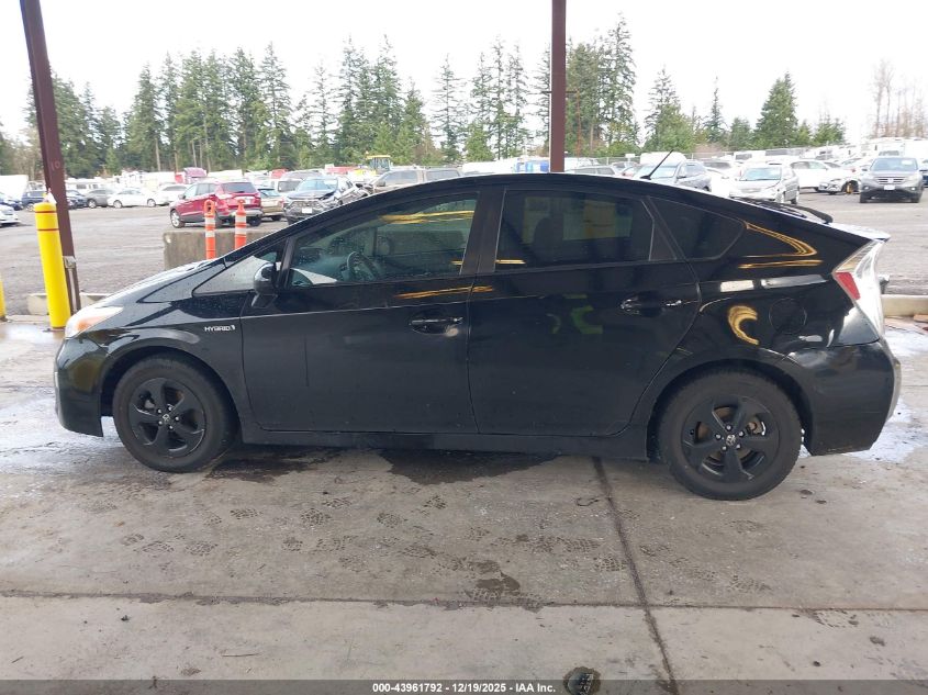 2013 Toyota Prius Two VIN: JTDKN3DU9D5585310 Lot: 43961792