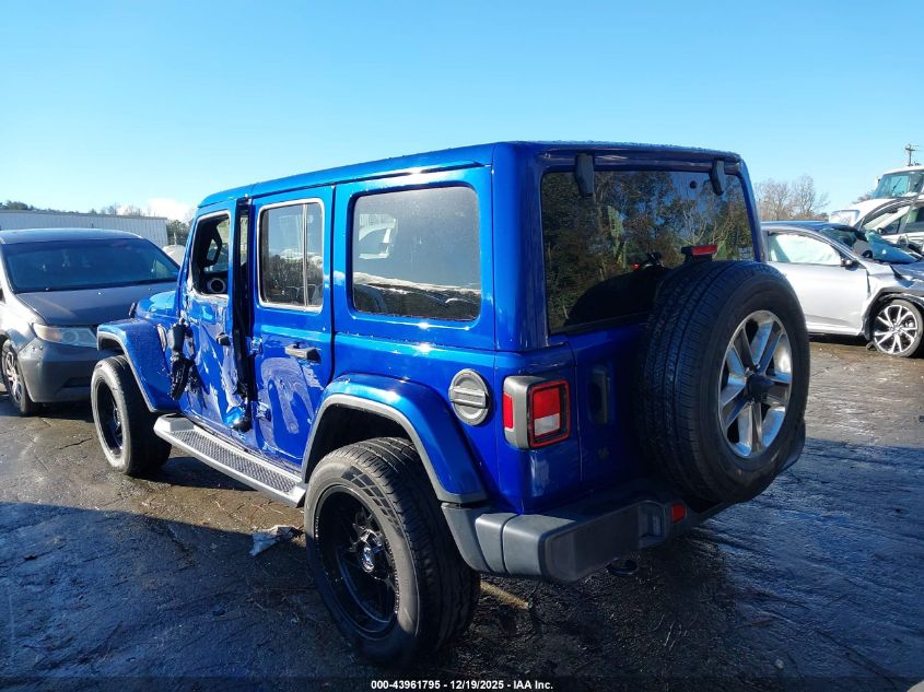 2020 Jeep Wrangler Unlimited Sahara VIN: 1C4HJXEN4LW231188 Lot: 43961795