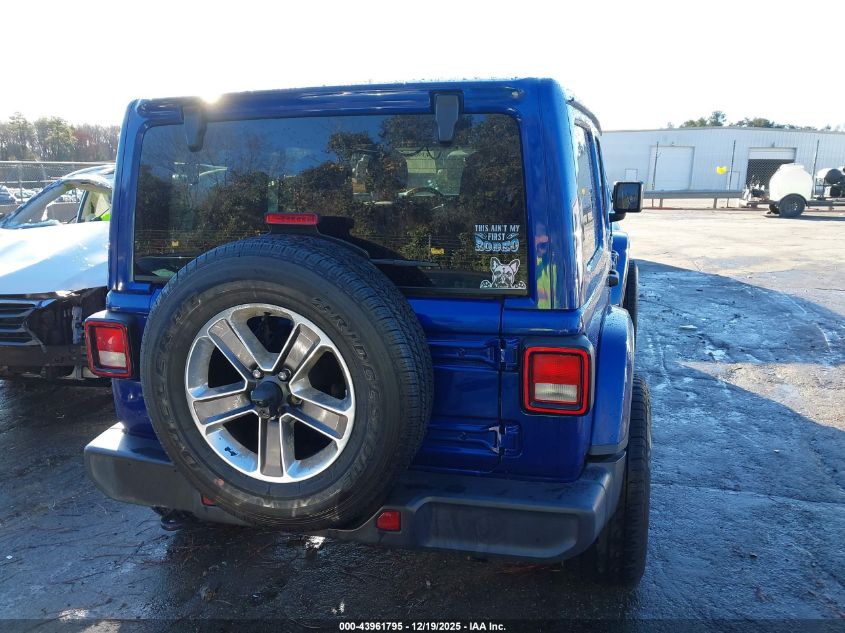 2020 Jeep Wrangler Unlimited Sahara VIN: 1C4HJXEN4LW231188 Lot: 43961795