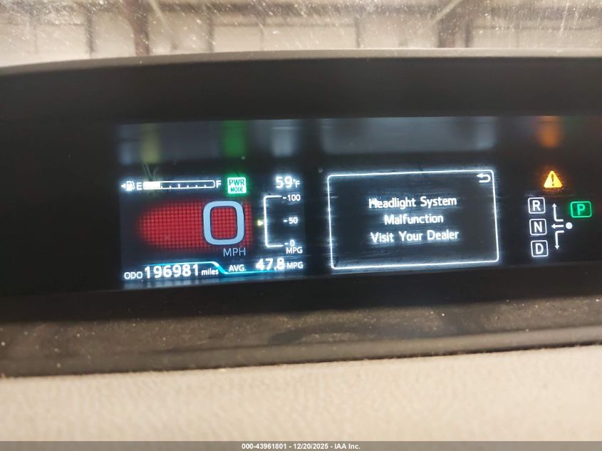 2018 Toyota Prius Prime Plus VIN: JTDKARFP0J3077630 Lot: 43961801