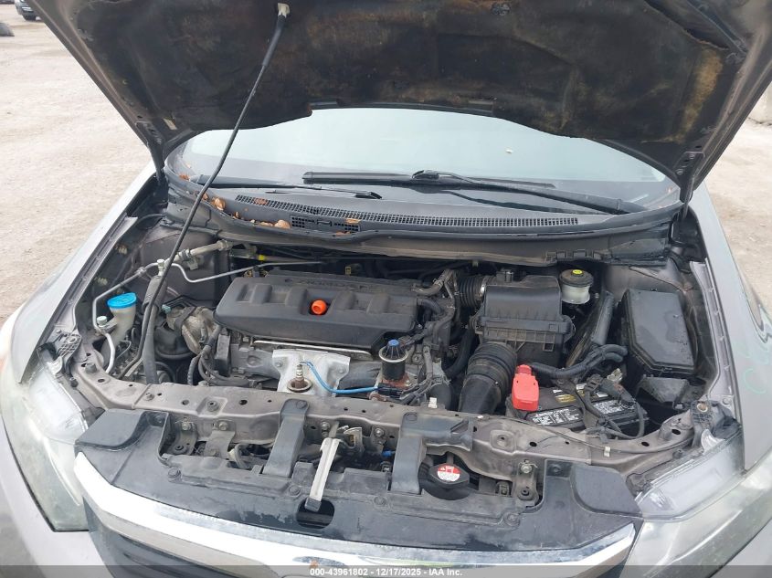 2012 Honda Civic Ex VIN: 19XFB2F82CE045076 Lot: 43961802