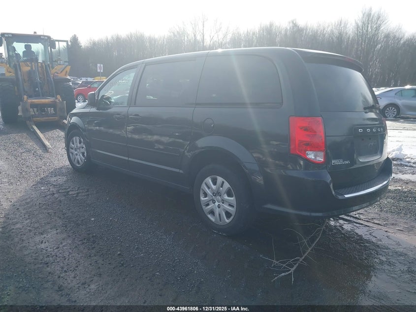 Vin: 2c4rdgbg7er473664, lot: 44457464, dodge grand caravan se 20143