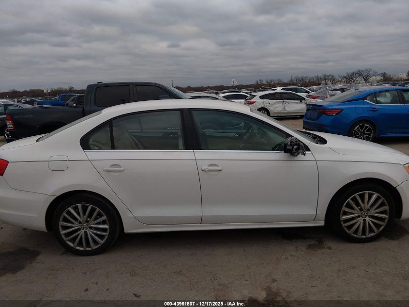 2011 Volkswagen Jetta 2.5L Sel VIN: 3VWLZ7AJ4BM341367 Lot: 43961807