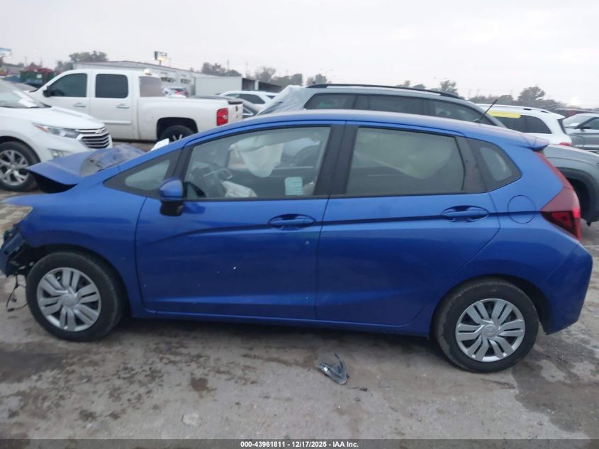 2016 Honda Fit Lx VIN: JHMGK5H52GX003939 Lot: 43961811
